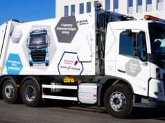 Ekologiczna śmieciarka elektryczna. Fot. Volvo Trucks