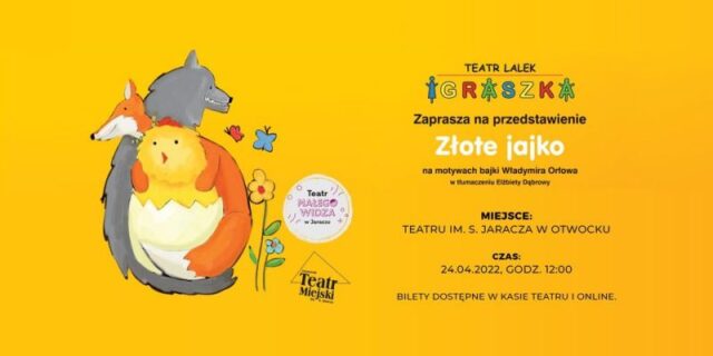 Złote jajko Teatru Igraszka - plakat