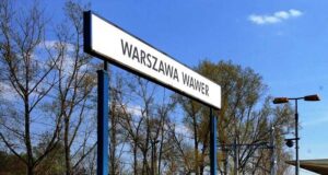Stacja PKP Warszawa Wawer Fot. Cezary Piwowarski. Źr. Wikimedia